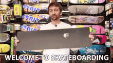 Welcome To Skateboarding Greet GIF