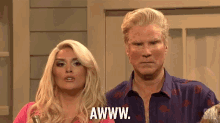 Awww Cecily Strong GIF - Awww Cecily Strong Will Ferrell GIFs