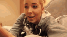 Oh, Was I In Your Way? GIF - Jenna Marbles Kermit Italian Greyhound GIFs