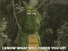 Dudley The Dragon I Know What Will Cheer You Up GIF - Dudley The Dragon I Know What Will Cheer You Up Cheer Up GIFs