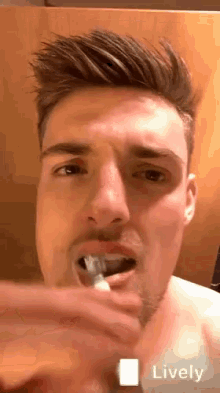 Brush Teeth Brushing Teeth GIF - Brush Teeth Brushing Teeth Teeth GIFs