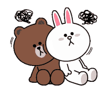 thinking talk dirty to me bored annoyed cony and brown