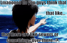 sewer sewers eren yeager point ocean
