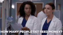 Greys Anatomy Amelia Shepherd GIF - Greys Anatomy Amelia Shepherd How Many People Get Seed Money GIFs