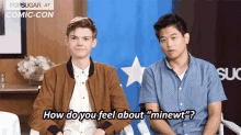 Minewt Heart GIF - Minewt Heart Thomas Brodie Sangster GIFs