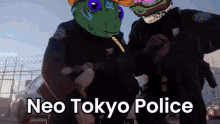 Neo Tokyo Police Cyber Frogs Cyber Frogs Police GIF - Neo Tokyo Police Cyber Frogs Cyber Frogs Police Loyalty Duty Honor GIFs