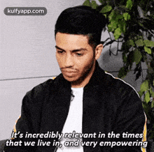 T'S Incredibly Relevant In The Timesthat We Live In, And Very Empowering.Gif GIF - T'S Incredibly Relevant In The Timesthat We Live In And Very Empowering Rick Gonzalez GIFs