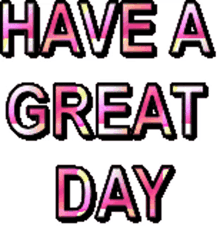 greatday great day animated text