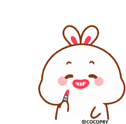 Cocopry Bunny Sticker - Cocopry Bunny Lovely Tuji Stickers