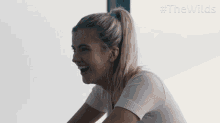 Laughing Shelby Goodkind GIF - Laughing Shelby Goodkind The Wilds GIFs