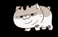 Ami Fat Cat Fgcat GIF - Ami Fat Cat Fgcat Walk GIFs