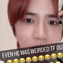Even He Was Weirded Tf Out Beomgyu GIF - Even He Was Weirded Tf Out Beomgyu Txt GIFs