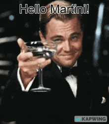 Hello Martini GIF