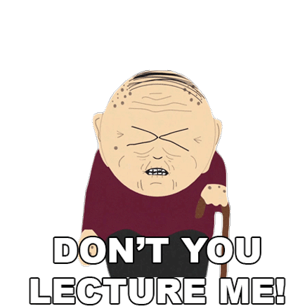 Dont You Lecture Me Marvin Marsh Sticker - Dont You Lecture Me Marvin Marsh South Park Stickers