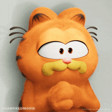 Shocked Face Garfield GIF - Shocked Face Garfield The Garfield Movie GIFs