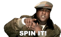 Spin It Jadakiss Sticker - Spin It Jadakiss By My Side Song Stickers