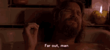 Big Lebowski - Far GIF - Big Lebowski Jeff Bridges Bathtub GIFs