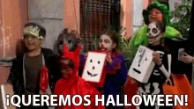 Queremos Halloween Vecinos GIF - Queremos Halloween Vecinos Quiero Mi Calaverita GIFs