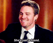 Shes Just A Friend Smiles GIF - Shes Just A Friend Smiles GIFs