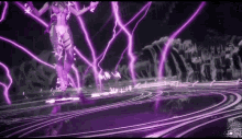 Purple Lightning Magic GIF