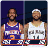 Phoenix Suns (59) Vs. New Orleans Pelicans (46) Half-time Break GIF - Nba Basketball Nba 2021 GIFs