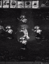 a blurry black and white photo of a person 's face