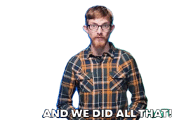 We Did All That We Did It Sticker - We Did All That We Did It We Made It Stickers