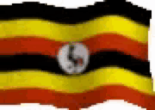 flag uganda