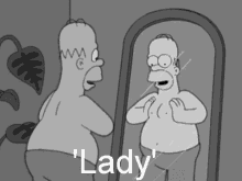 Homeer ;D Gif &Lt;3 !!! “man" “lady" GIF - Funny Homer Lady GIFs