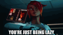 Lazy Youre Lazy GIF - Lazy Youre Lazy Meta Runner GIFs