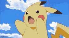 Pokemon Fairy Tail GIF - Pokemon Fairy Tail Pikachu GIFs