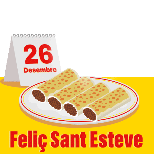 San Esteban Feliz San Esteban Sticker