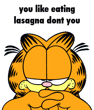 Garfield Garfield You Like Kissing Boys Sticker - Garfield Garfield You Like Kissing Boys You Like Kissing Boys Stickers