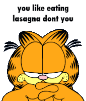 Garfield Garfield You Like Kissing Boys Sticker