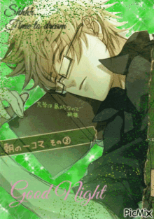amnesia kent good night green anime