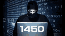 1450 codes hacker masked man