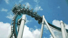 Roller Coaster Dragon Ride GIF