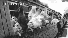 troll train train ride trolls