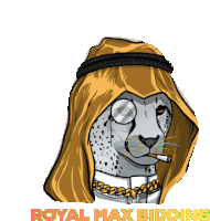 Royal Max Bidding Rmb Sticker - Royal Max Bidding Rmb Habibi Stickers