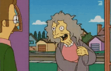 Crazy Cat Lady. GIF - The Simpsons Flanders Cat Lady GIFs