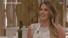 Riendo Mica Viciconte GIF - Riendo Mica Viciconte Master Chef Argentina GIFs