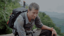 Never Give Up Bear Grylls GIF - Never Give Up Bear Grylls Worlds Toughest Race GIFs