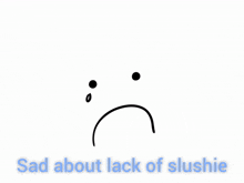 Sad Slushie GIF