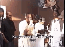 Throwback Thursday To Kanye West In 1996. GIF - Kanye Throwback Throwback Thursday Tbt GIFs