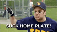 Suck Home Plate! - Psych GIF - Suck Home Plate Psych James Roday GIFs