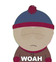 Woah Stan Marsh Sticker - Woah Stan Marsh South Park Stickers