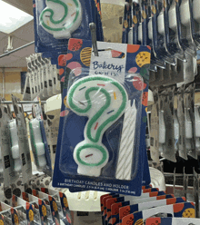 Birthday Question Mark Candle GIF