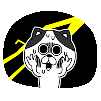 Cat Kitty Sticker - Cat Kitty Kitten Stickers