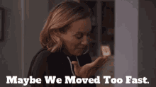 Station19 Maya Bishop GIF - Station19 Maya Bishop Maybe We Moved Too Fast GIFs