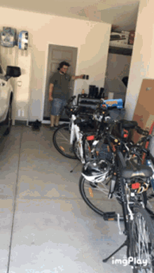 garage door jump smooth bikes